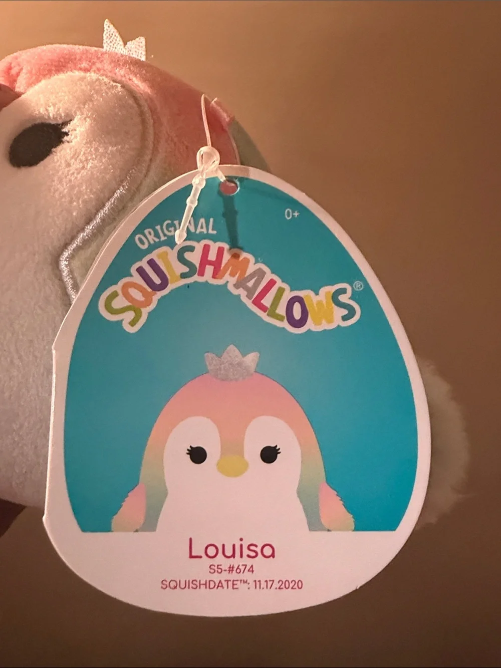 Squishmallows penguin princess
